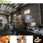 CE-zugelassene kleine automatische Dorayaki-Sandwich-Pfannkuchen-Maschine - Cookie-Extruder - foodmachtech