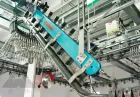 Transportador de sangrado de cerdo para matadero grande asequible - Transportador de arriba del cerdo - foodmachtech