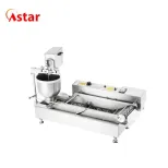 Máy làm bánh rán hàng chất lượng tốt chất lượng cao dễ điều khiển cho các cửa hàng thức ăn nhanh và máy xay bột - Máy ép bánh quy - foodmachtech