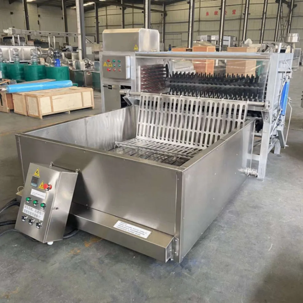Macchina spiumatrice ad alto rendimento per suini nei macelli prezzo accessibile - Macchina per la rimozione dei peli di maiale - foodmachtech