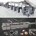 Fábrica melhor Linha De Produção De Biscuit com Biscuit Making Machine - Máquina estampagem biscoito - foodmachtech
