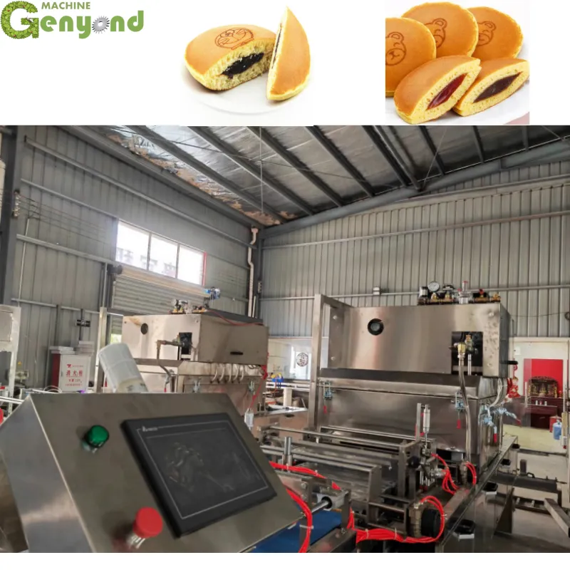 Beliebte automatische Sandwich Dorayaki Pfannkuchen maschine Produktions linie - Cookie-Extruder - foodmachtech