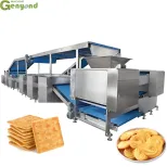 Linha De Produção De Biscoito De Biscoito Com Máquina De Fazer Biscoito Máquina De Fazer Biscoito - Máquina estampagem biscoito - foodmachtech