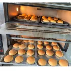 2-Deck-4-Table-elektrische Industrie bäckerei Hochproduktivität Brot Produktions linie Maschine - Fermentation sbox - foodmachtech