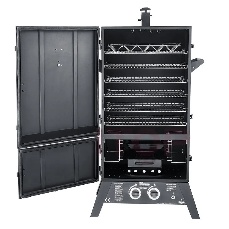 Chuangyu 5/6/9 Layer Gás Smokehouse Máquina Carne Forno De Fumar Gerador De Carne De Fumo - Forno De Fumar - foodmachtech