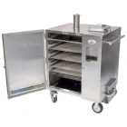 商业用ステンレス钢重力フィードスモーカー-特大 - スモーキングマシン - foodmachtech