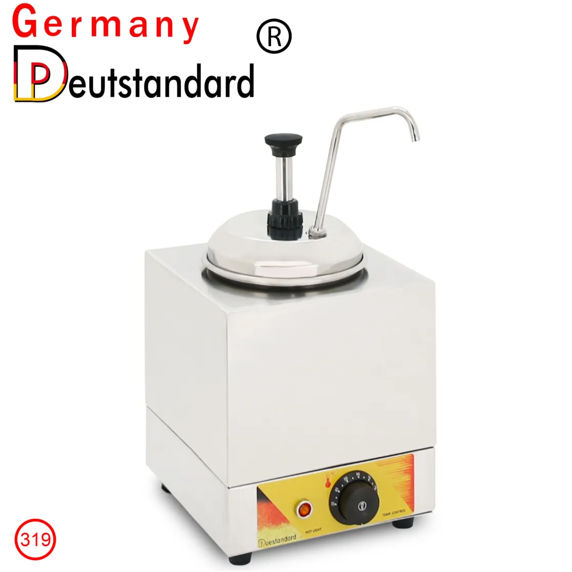 Commercial Chocolate Warmer Jam Dispenser Sauce Warmer Filling Machine for Sale - Sauce Cooking Kettle - foodmachtech