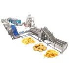 熱交換器付き2000年キログラム/時間フライヤー自動フライドポテト生産ライン - フライヤー - foodmachtech