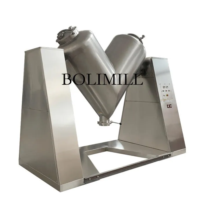 Polvere chimica Miscelatore a doppio cono, - Miscelatore - foodmachtech