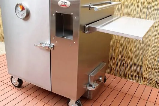 Fumée commerciale de BBQ Fumeur extra-large d'alimentation par gravité - Machine à fumer - foodmachtech