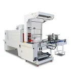 Les machines d'emballage thermales de manchon de rétrécissement 24 bouteilles en plastique PE mis en bouteille - Machine d'emballage par rétrécissement thermique - foodmachtech