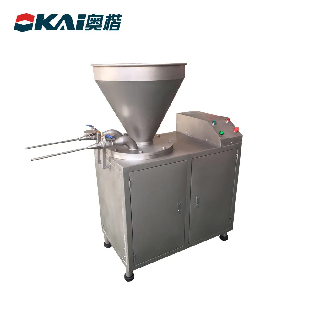 Venta caliente relleno de salchicha de vacío automático de acero inoxidable y máquina de llenado de vacío - Embutidora de salchichas - foodmachtech