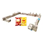 Chaîne de production complètement automatique de pommes frites de pommes chips friteuse avec l'échangeur de chaleur - Machine à frire - foodmachtech