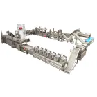 Venta caliente papas fritas línea de producción freidora con intercambiador de calor - Máquina de freír - foodmachtech