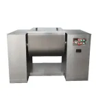 Mélangeur de décharge automatique inclinable automatique en forme de U de catégorie comestible 100L 200L 500L Décharge électrique horizontale de moteur servo - Mélangeur - foodmachtech