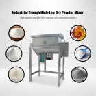 Sorgente per la vendita in fabbrica Mixer per trogolo a telaio alto 500lts 1000L miscelatore a nastro a forma di U - Miscelatore - foodmachtech