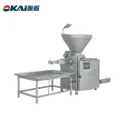 Máquina de llenado automática Polony 240L vacío Hooper carne pura salchicha que hace las máquinas - Embutidora de salchichas - foodmachtech