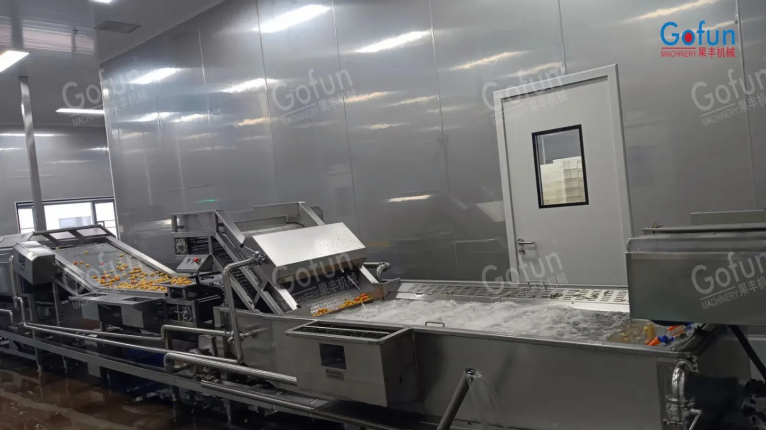 Máy phân loại rau quả táo bằng thép không gỉ 4Kw tự động Máy Phân loại xoài - Máy phân loại theo trọng lượng - foodmachtech