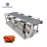 自動ステンレス鋼野菜 & 果物仕分け機選択テーブルTS-GF25 - 重量選別機 - foodmachtech