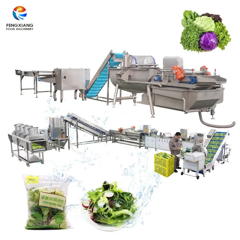Zucca Peeper Leavy Greens smistamento lavaggio sterilizzazione macchina - Macchina per la selezione per peso - foodmachtech