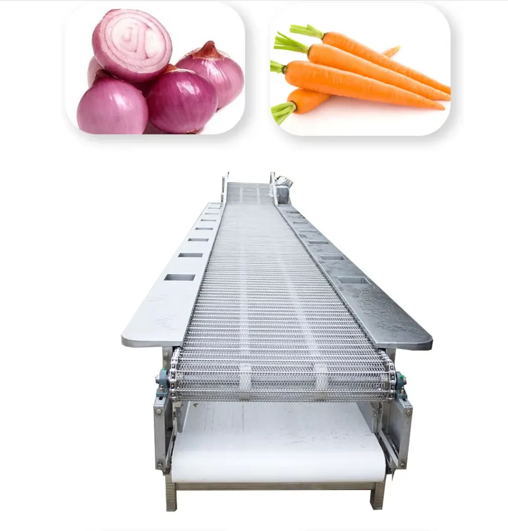 Machine de tri d'oignon d'ail de machine de classement de pomme de fruit - Machine de tri par poids - foodmachtech