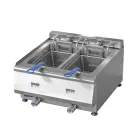 Seta profunda de elevación automática del rollo de primavera del cerdo crujiente de las patatas fritas de la freidora comercial de 230 ℃ con el sistema del control de la temperatura - Freidora profunda - foodmachtech