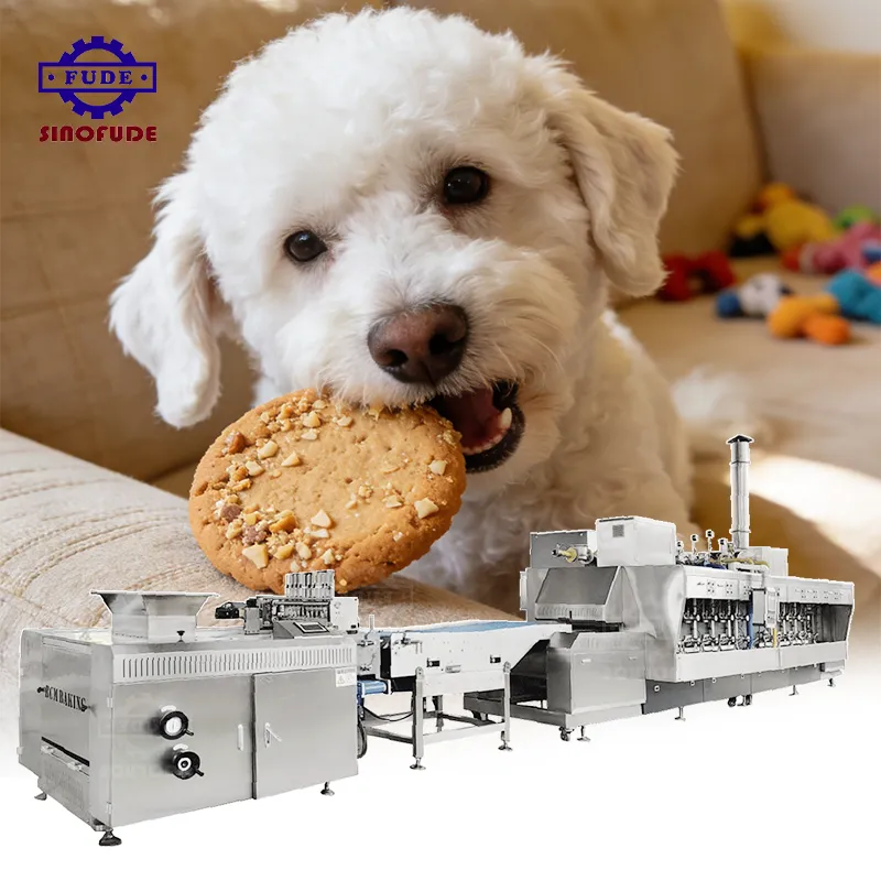 Línea automática de producción de galletas personalizada duro suave que hace la máquina - Extrusora de galletas - foodmachtech