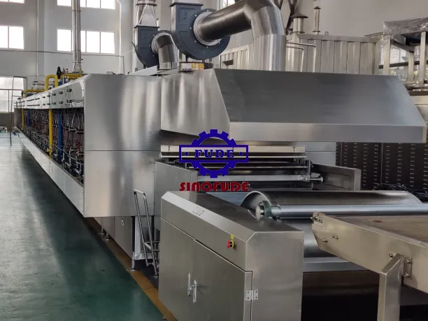 Línea de producción avanzada de galletas Máquina de hacer galletas sándwich - Extrusora de galletas - foodmachtech