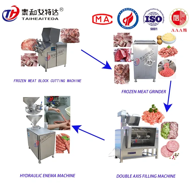 Automatic Vacuum Stuffing Mixer 304 Stainless Steel Meat Mixing Machine For Sausage Dumpling Filling - Meat Stuffing Mixer - foodmachtech