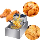 Electric One Tank Fat Fryer for Chicken Potato Deep Fryer - Deep Fryer - foodmachtech