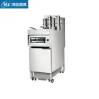 Eléctrico automático cesta elevación freidora hamburguesa equipo pollo frito papas fritas - Freidora profunda - foodmachtech