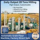 Maquinaria completa del molino de grano Proyecto de molienda de harina personalizado - Molino de molienda - foodmachtech