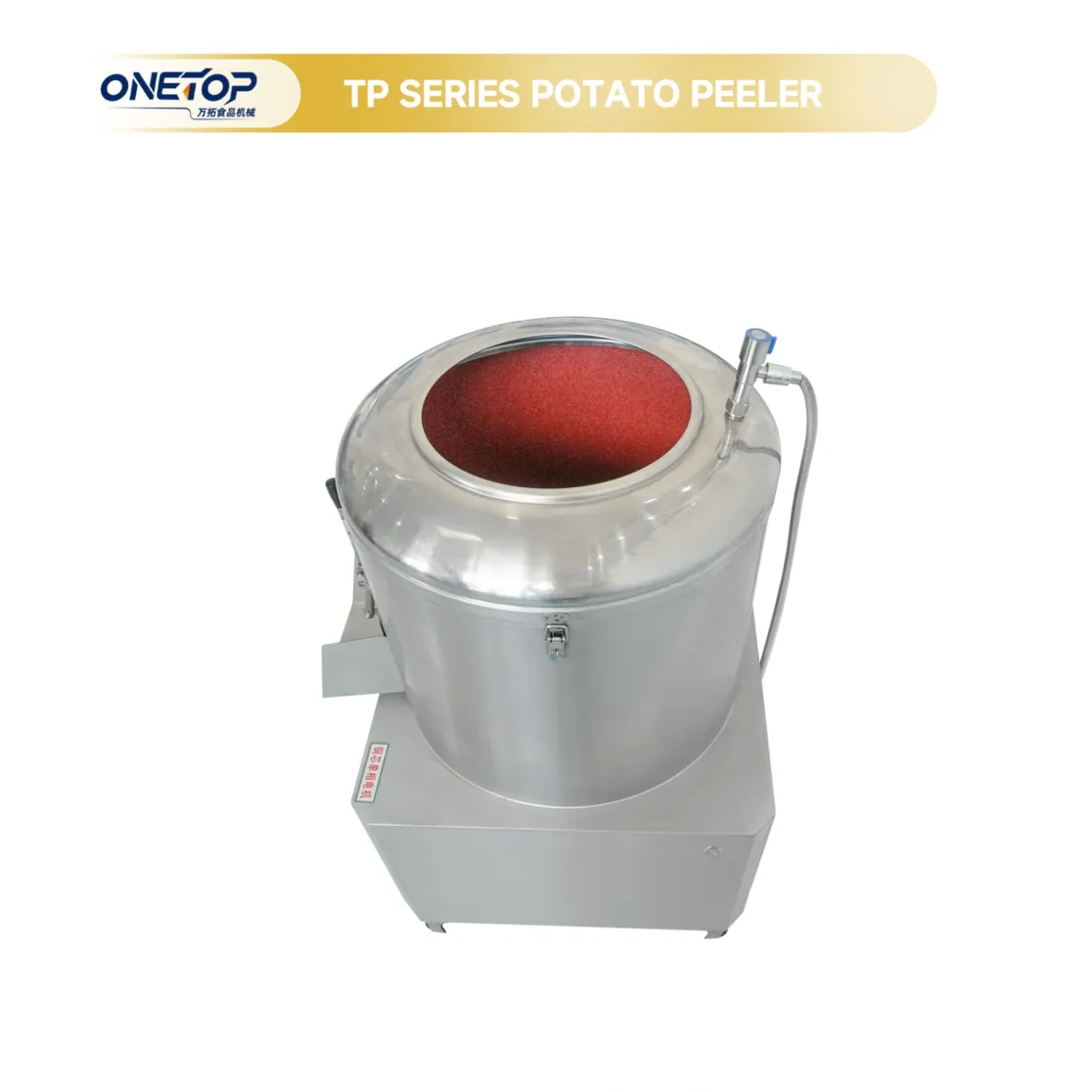 El pelador de patatas TP-400 es adecuado para pelar de alta capacidad, totalmente automático de patatas y patatas dulces - Máquina peladora - foodmachtech