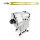 La cortadora de brotes de jengibre y bambú HY-822 es fácil de operar, atractiva y asequible, hecha de acero inoxidable 304 - Julienne Máquina de corte - foodmachtech