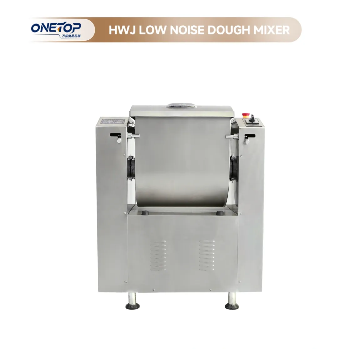 Low-noise dough mixer, high-quality, large-capacity, fully automatic - Dough Mixer - foodmachtech
