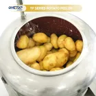 El pelador de patatas TP-400 es adecuado para pelar de alta capacidad, totalmente automático de patatas y patatas dulces - Máquina peladora - foodmachtech