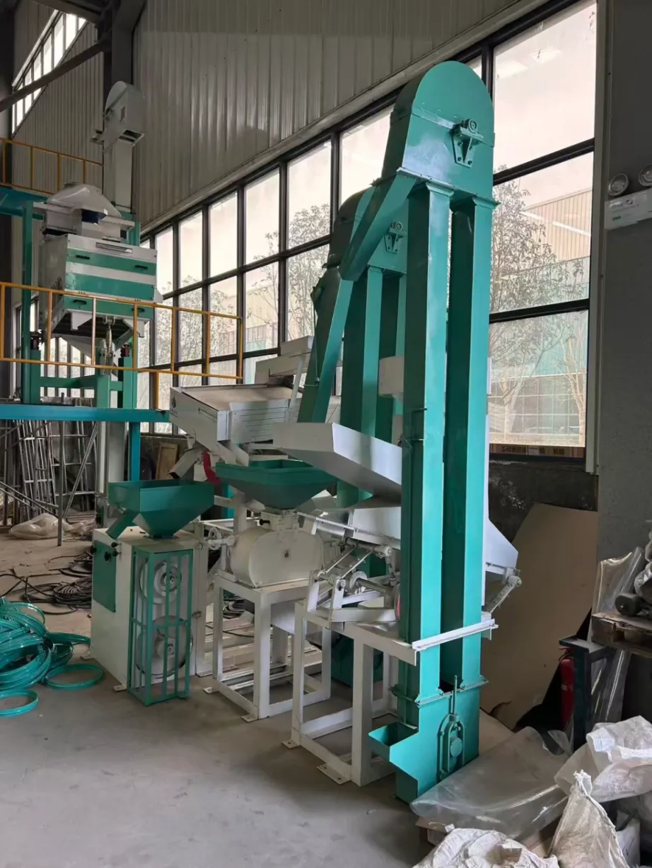 20TPD Baixo Custo Arroz Moinho Planta Econômica Paddy Processing Linha - Máquina trituração arroz - foodmachtech