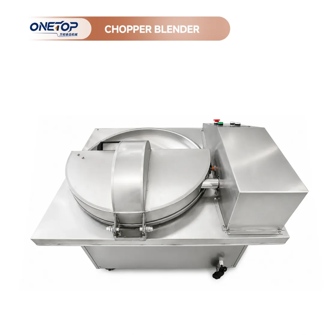 Chopper de acero inoxidable totalmente automático de alta calidad a un precio asequible - Cortador de tazón - foodmachtech