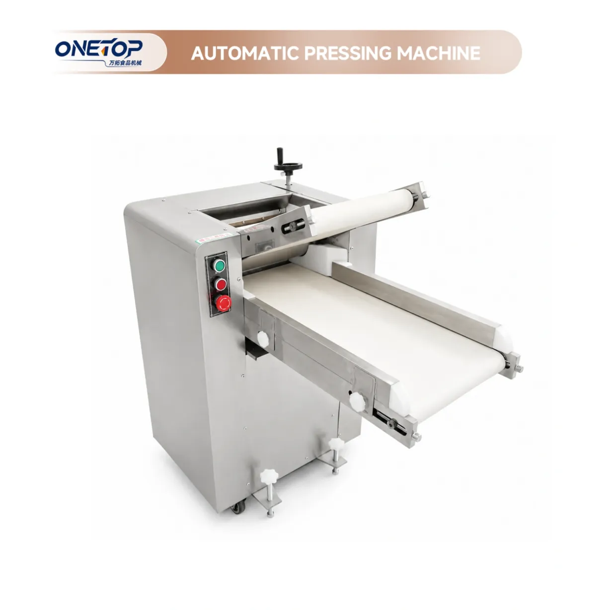 A máquina automática do macarrão é totalmente automática, feita de aço inoxidável e fácil de operar - Imprensa Macarrão - foodmachtech