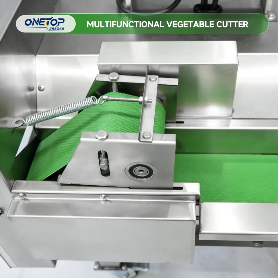 Hochwertiger voll automatischer Edelstahl-multifunktion aler Gemüses ch neider mit variabler Geschwindigkeit - Gemüses ch neider - foodmachtech