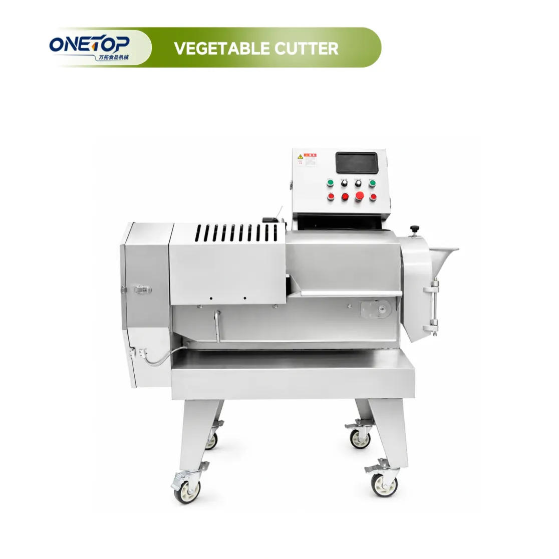 Taglierina per verdure multifunzione a frequenza variabile in acciaio inossidabile completamente automatica - Tagliaverdure - foodmachtech