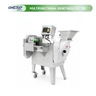 Hochwertiger voll automatischer Edelstahl-multifunktion aler Gemüses ch neider mit variabler Geschwindigkeit - Gemüses ch neider - foodmachtech