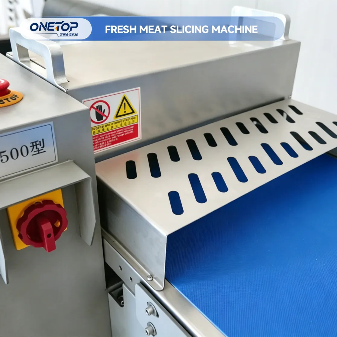 사용하기 쉽고 편리한 저렴하고 완전 자동 신선한 고기 슬라이서 - 고기 분류 기계 - foodmachtech