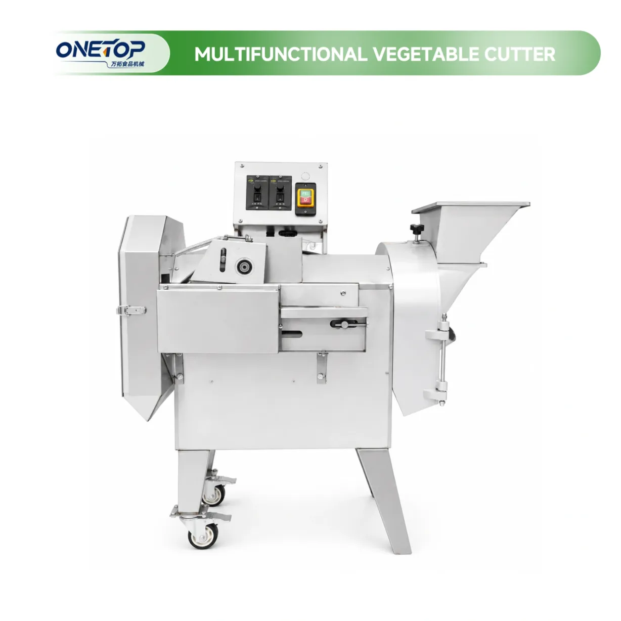 High-quality fully automatic, easy-to-use, variable-frequency multifunctional vegetable cutter - Vegetable Cutter - foodmachtech