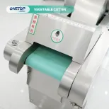 Máy cắt rau củ YQC-660 tự động hoàn toàn dễ sử dụng và phù hợp với tất cả các loại rễ, thân và rau lá - Dụng cụ cắt rau củ - foodmachtech