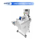 La cortadora de verduras de hoja grande YQC-806 totalmente automática se utiliza para cortar verduras y melones - Cortador de verduras - foodmachtech