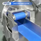 La cortadora de verduras de hoja grande YQC-806 totalmente automática se utiliza para cortar verduras y melones - Cortador de verduras - foodmachtech