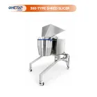 Slicer e triturador de aço inoxidável totalmente automático tipo 300 - Máquina corte Julienne - foodmachtech