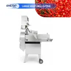 La cortadora de verduras de hoja grande YQC-806 totalmente automática se utiliza para cortar verduras y melones - Cortador de verduras - foodmachtech