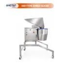 Slicer e triturador de aço inoxidável totalmente automático tipo 300 - Máquina corte Julienne - foodmachtech